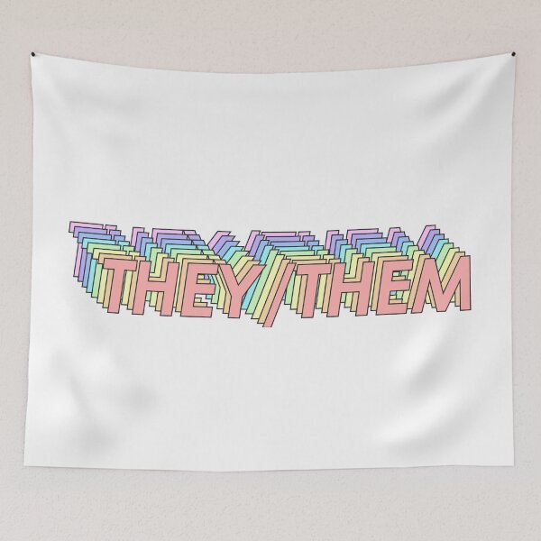 Item preview, THEY/THEM designed and sold by oddwonders.