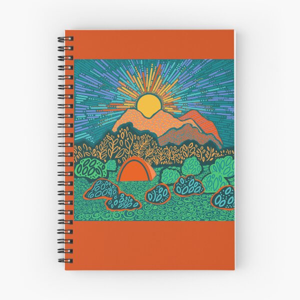 Item preview, Mountains And Sunset Campsite designed and sold by CampK80.