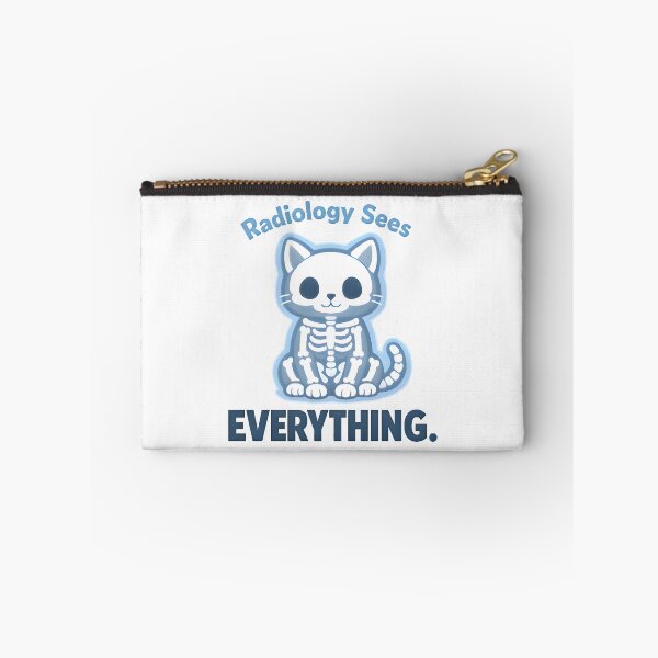 Item preview, Radiology Sees Everything – Funny Vet X-Ray Cat Design designed and sold by Bettybee00.