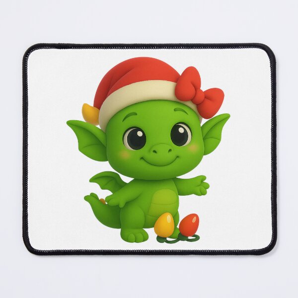 Item preview, Christmas Dragon Girl designed and sold by Sillytoe.
