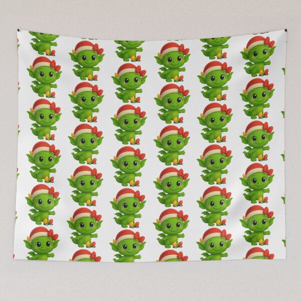Item preview, Christmas Dragon Girl designed and sold by Sillytoe.