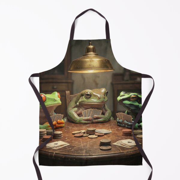 Item preview, Frogs Play Cards designed and sold by Tridentulus.