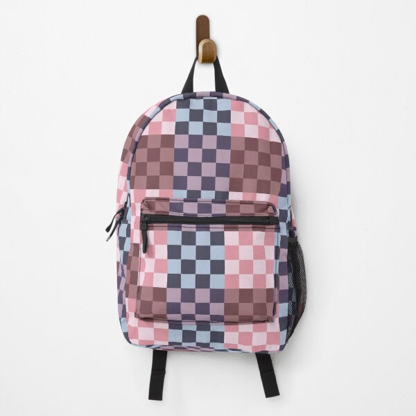 Item preview, Checker Print Repeating Pattern - Purple & Pink Muted Spring Color Blocks  designed and sold by YesButNo Design.