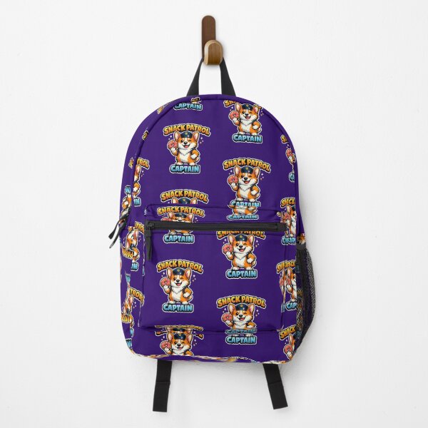 Item preview, Pembroke Welsh Corgi Snack Patrol Captain designed and sold by KylianStoreMx.