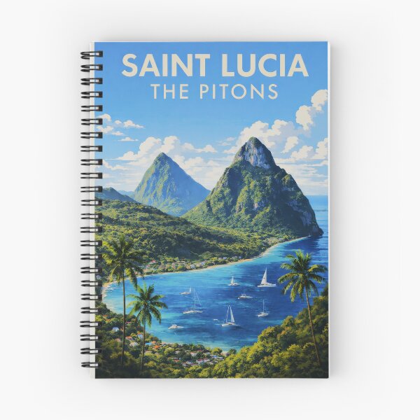 Item preview, Saint Lucia Petit Gros Piton Heritage Site designed and sold by scicilysimonee.