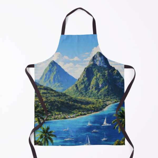 Item preview, Saint Lucia Petit Gros Piton Heritage Site designed and sold by scicilysimonee.