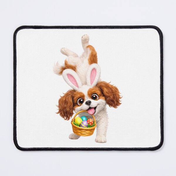 Item preview, Easter Cavalier King Charles Spaniel designed and sold by Sillytoe.