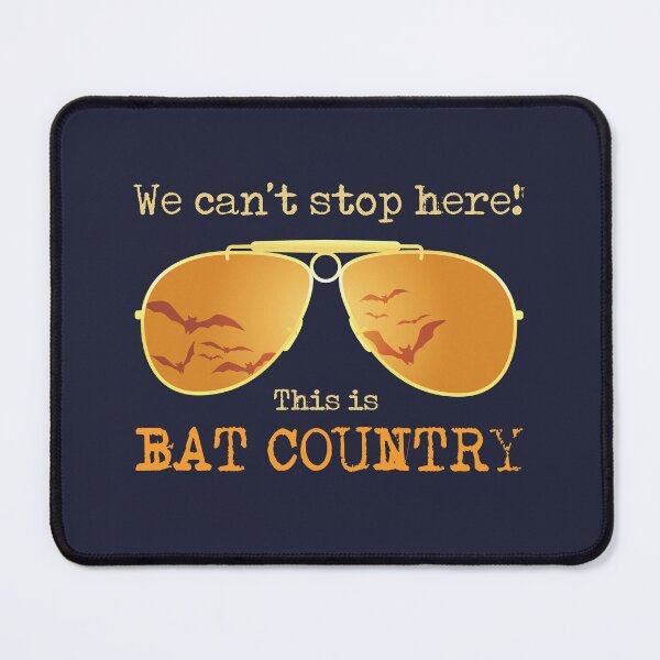 Item preview, This Is Bat Country - Fear and Loathing designed and sold by minimedium.