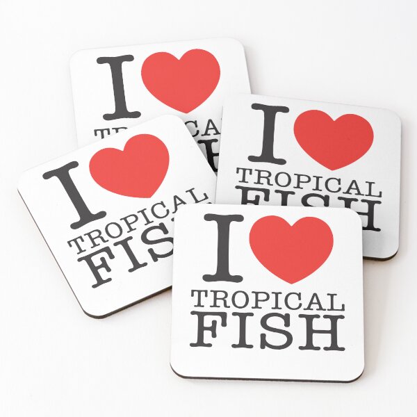 Item preview, I Love Tropical Fish designed and sold by shitpostee.