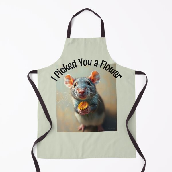 Item preview, I Picked You a Flower Pet Rat designed and sold by Sachie's Studio.