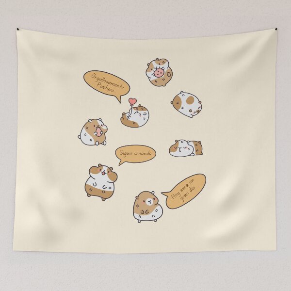 Item preview, Cute Kawaii Guinea Pig Planner Stickers & Aesthetic designed and sold by Tamer ⭐⭐⭐⭐⭐.