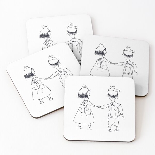 Item preview, Little Mates— Sweet Minimal Illustration designed and sold by ODDSPARK.