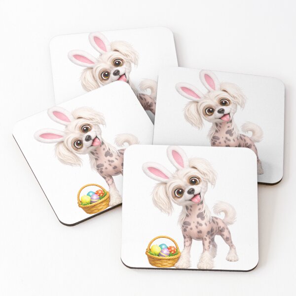 Item preview, Easter Chinese Crested designed and sold by Sillytoe.