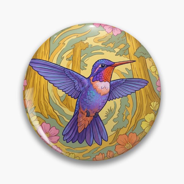Item preview, Giant Sequoias and Hummingbird designed and sold by SCHummingbirds.