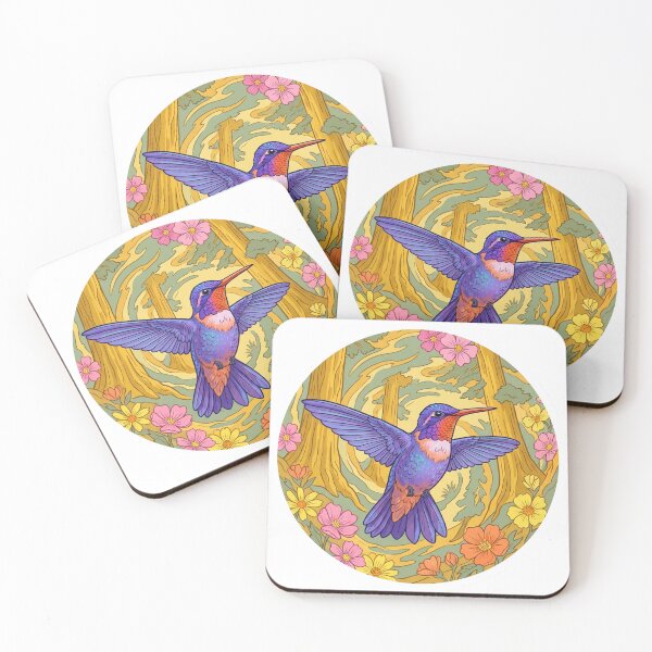 Item preview, Giant Sequoias and Hummingbird designed and sold by SCHummingbirds.