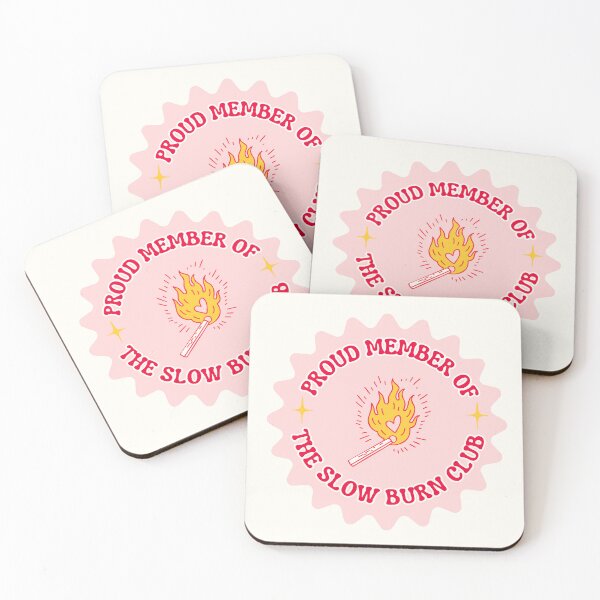Item preview, Slow Burn Club designed and sold by Bookish Behaviour.