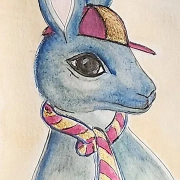 Artwork thumbnail, Business Rabbit by RickyTics