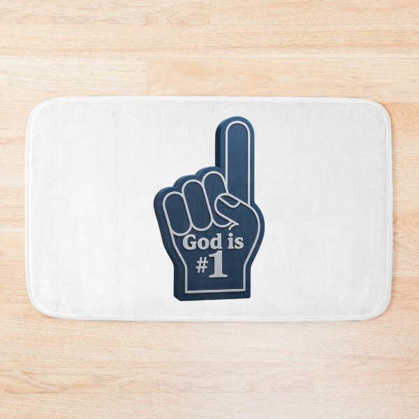 Item preview, God is #1 (Realistic Looking Foam Finger Version) designed and sold by D-Winch.