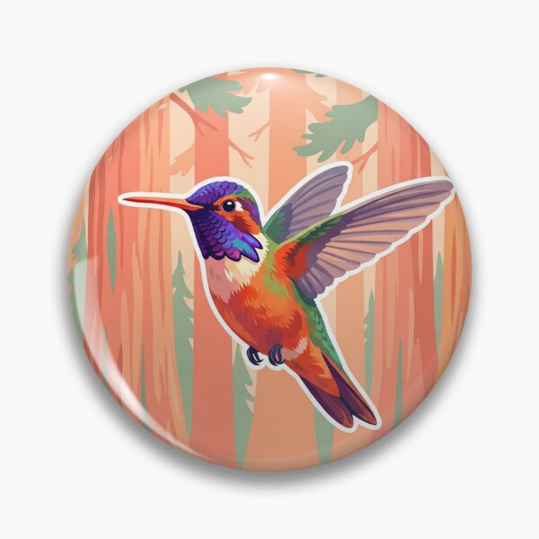 Item preview, Hummingbird and Sequoias  designed and sold by SCHummingbirds.