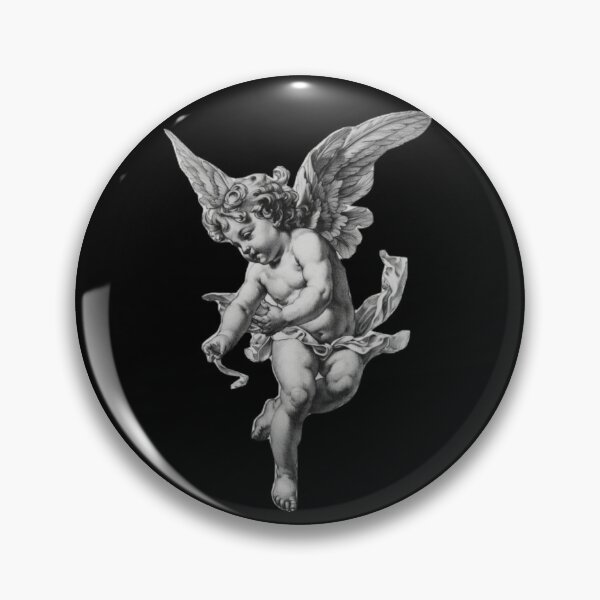 Item preview, Silent Cherub – Minimalist Classical Angel Design designed and sold by CarabelElements.