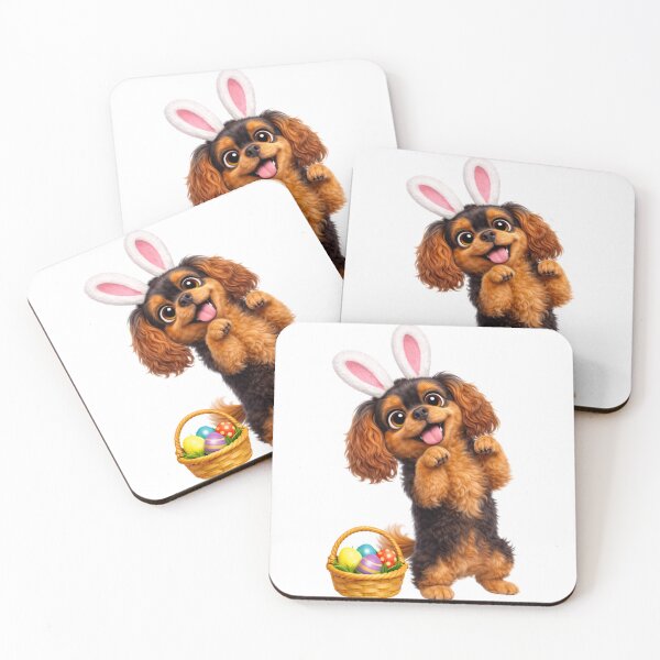 Item preview, Easter English Toy Spaniel designed and sold by Sillytoe.