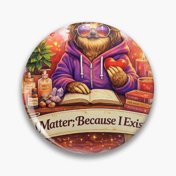 Item preview, I Matter Because I Exist designed and sold by mindfulsloth74.