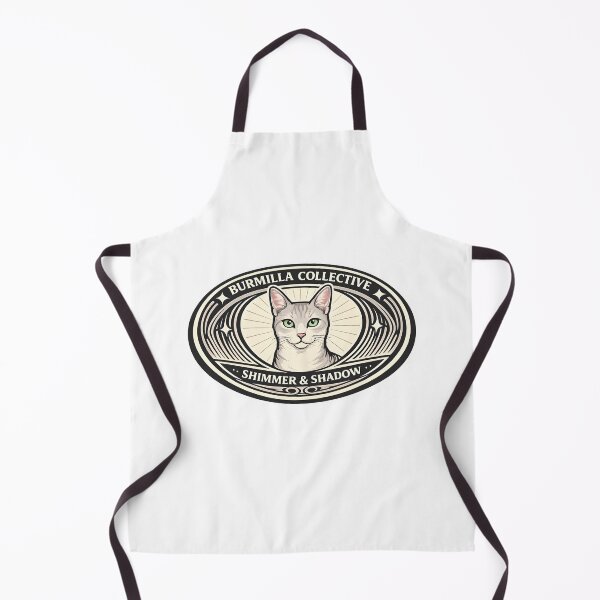 Item preview, Burmilla Vintage Cat Emblem designed and sold by postmarkpaw.