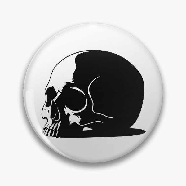 Item preview, Quiet Omen Skull — Bold Black Silhouette designed and sold by zamew.