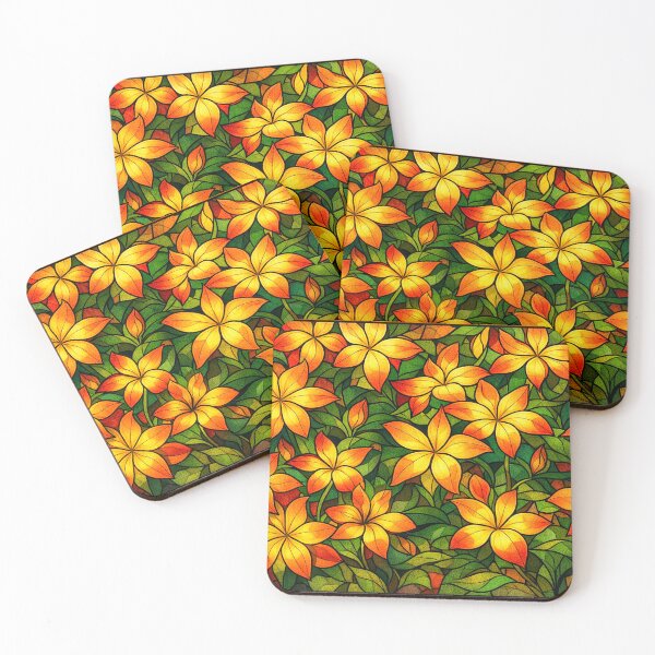 Item preview, Vidrieras naranjas y amarillas designed and sold by DonnaMariePhoto.