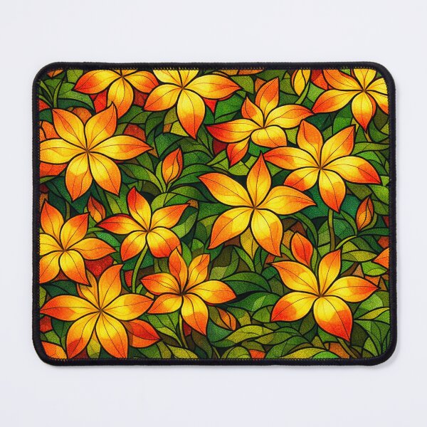 Item preview, Orange and Yellow Stained Glass designed and sold by DonnaMariePhoto.