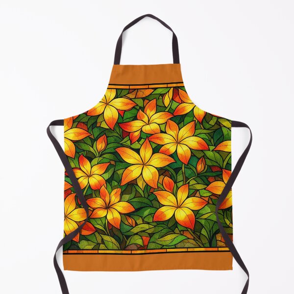 Item preview, Orange and Yellow Stained Glass designed and sold by DonnaMariePhoto.