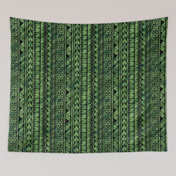 Item preview, Island Weave Patterns - Green designed and sold by T-Works-Aus.