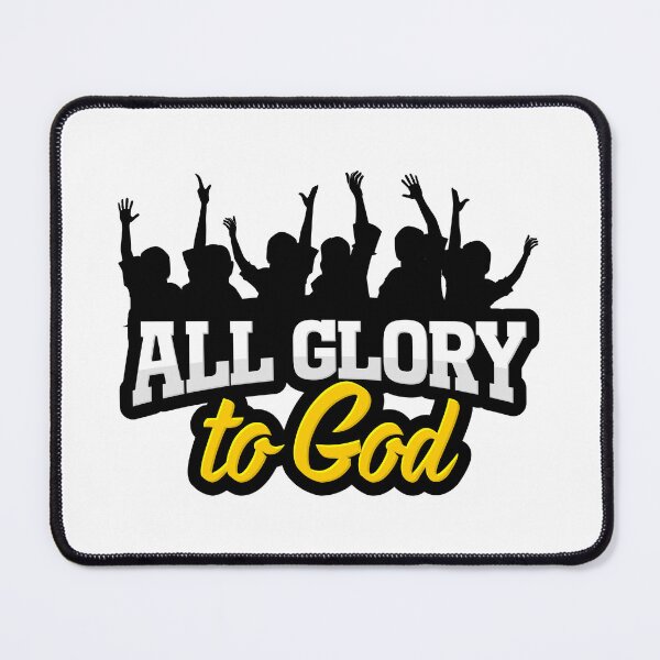 Item preview, All Glory to God – Faith and Worship Christian designed and sold by MoriaStore.