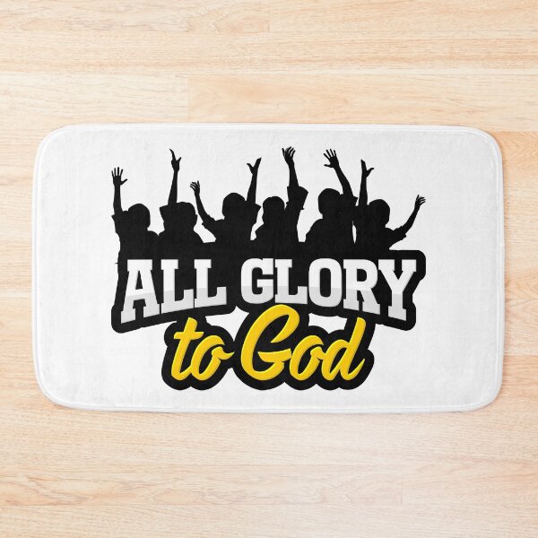 Item preview, All Glory to God – Faith and Worship Christian designed and sold by MoriaStore.
