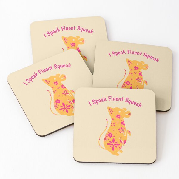 Item preview, I Speak Fluent Squeak Pet Rat designed and sold by Sachie's Studio.