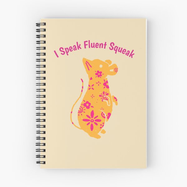 Item preview, I Speak Fluent Squeak Pet Rat designed and sold by Sachie's Studio.