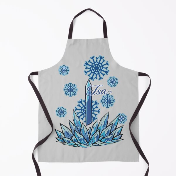 Item preview, Isa -Ice -Blue Icy Snowflakes and Crystals designed and sold by CowlyCryptik.