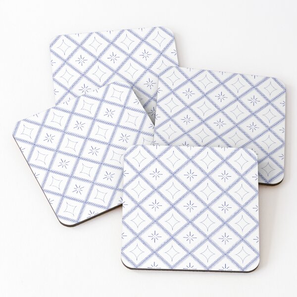 Item preview, Diamond and Star Pattern -Blue- designed and sold by Houst-cn.