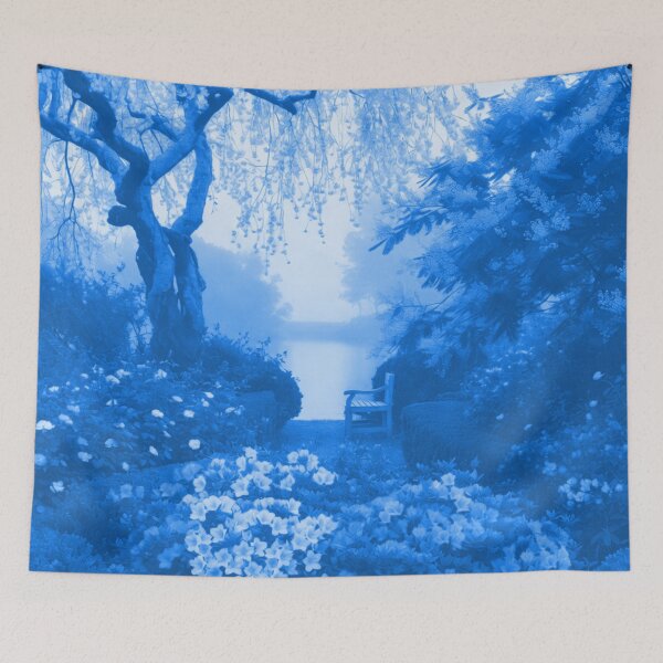 Artikelvorschau, Gartenweg 2 in blau entworfen und verkauft von Zombie-Shirts.