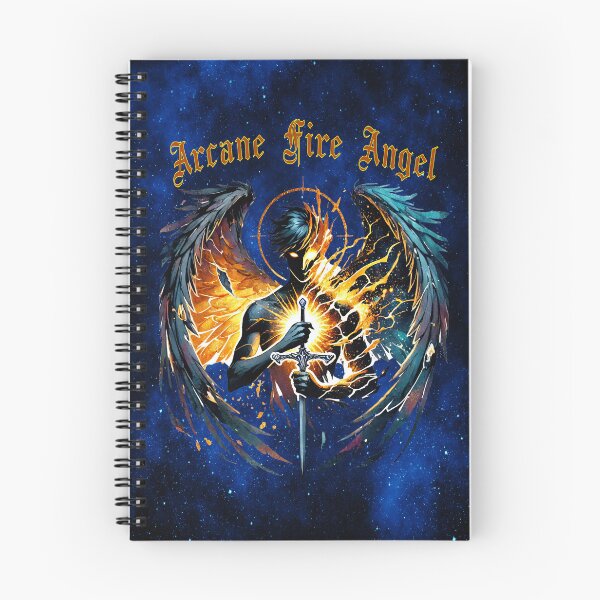 Item preview, Arcane Fire Angel — Celestial Warrior of Flame & Light designed and sold by MysticOzzy.