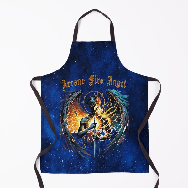 Item preview, Arcane Fire Angel — Celestial Warrior of Flame & Light designed and sold by MysticOzzy.