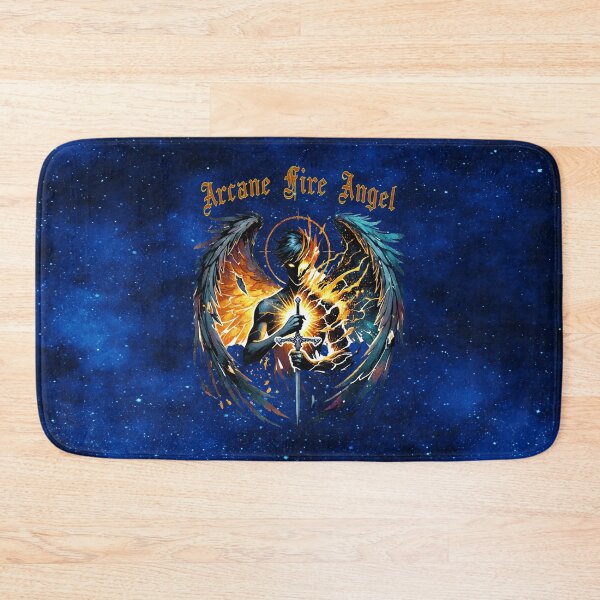 Item preview, Arcane Fire Angel — Celestial Warrior of Flame & Light designed and sold by MysticOzzy.