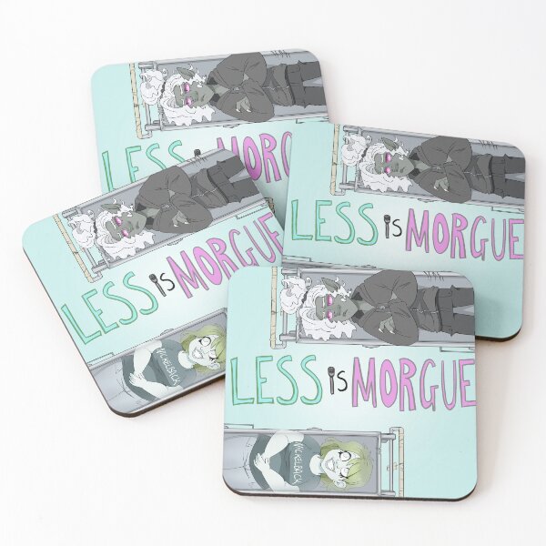 Item preview, Less is Morgue Logo designed and sold by Meg Tuten.