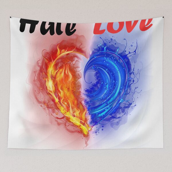 Item preview, The only thing more powerful than hate is love designed and sold by Khalid lq.