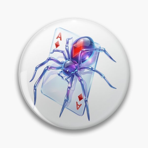 Item preview, Spider Solitaire Card Game Icon Frutiger Aero designed and sold by NostalgiaOS.