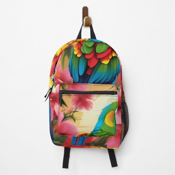 Item preview, Tropical Sunset Macaw Love Pair designed and sold by CASASIS_MERCH.