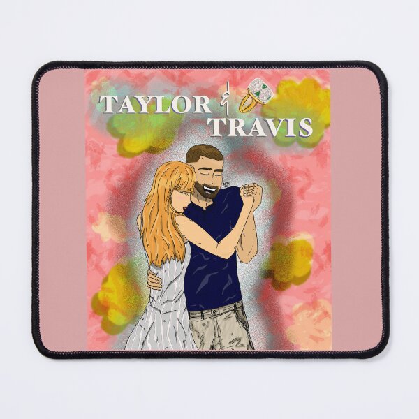 Item preview, Taylor Swift and Travis Kelce Engagement by MarcieOM designed and sold by MarzOM.