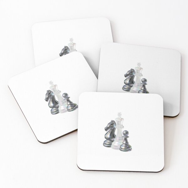 Item preview, Glass Chess Pieces 3D y2k Render Frutiger Aero designed and sold by NostalgiaOS.