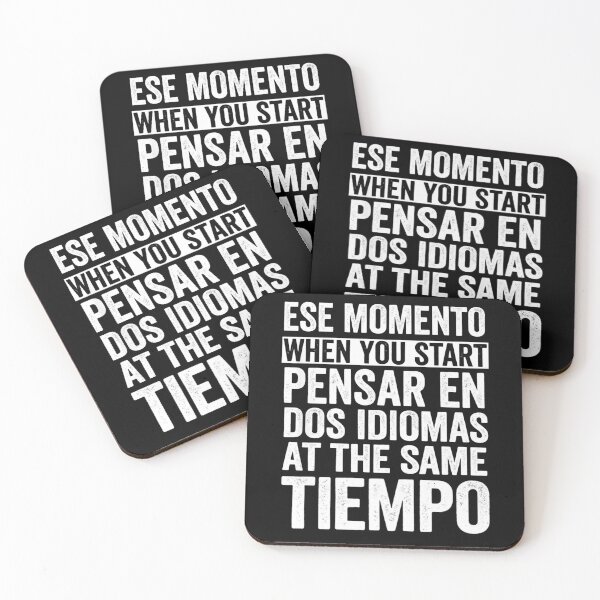 Item preview, Ese Momento Cuando Empiezas A Pensar En Dos Idiomas Al Mismo Tiempo designed and sold by Markon22.