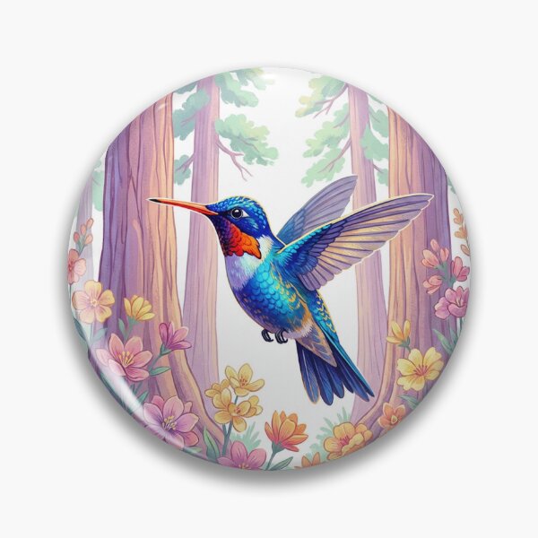 Item preview, Hummingbird Sequoia Dreaming designed and sold by SCHummingbirds.